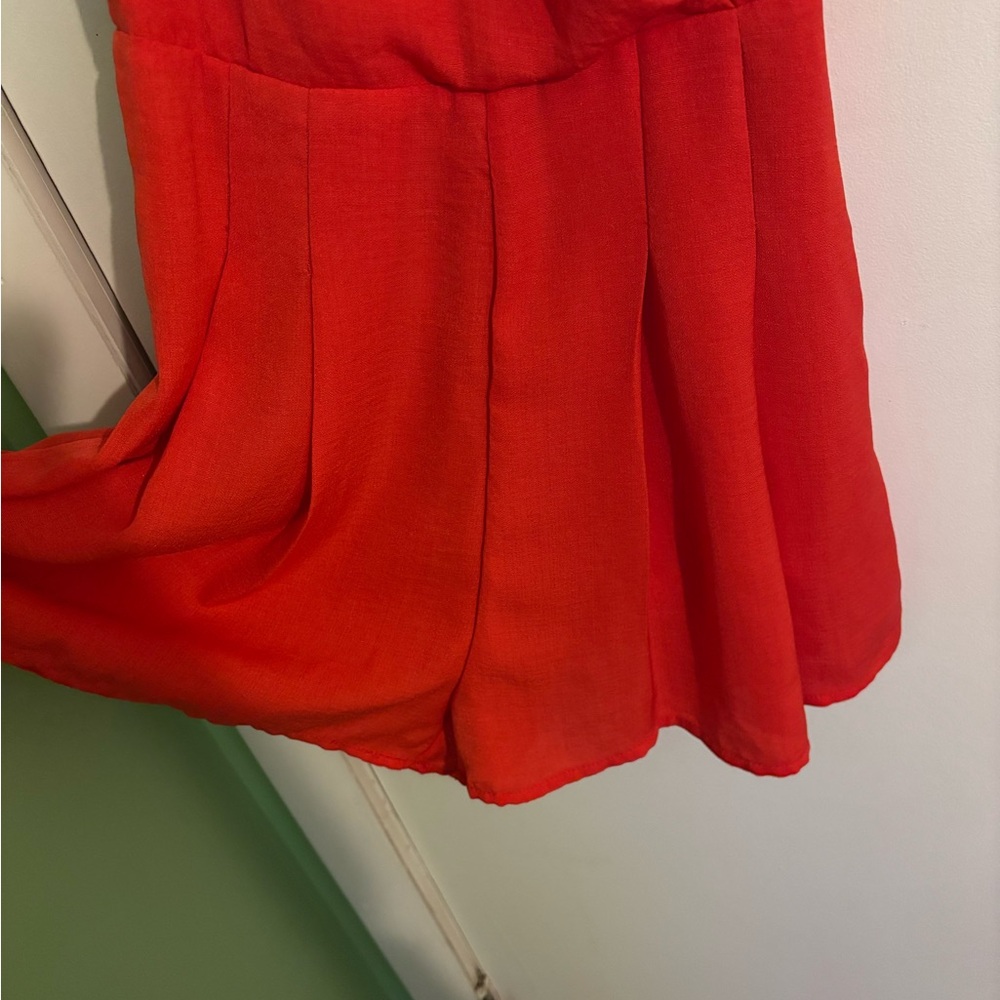 Lulu’s Red Romper - Picture 4 of 4